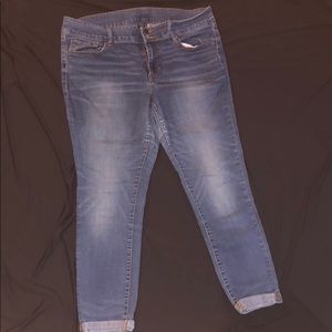 Faded Blue High Rise Jeans